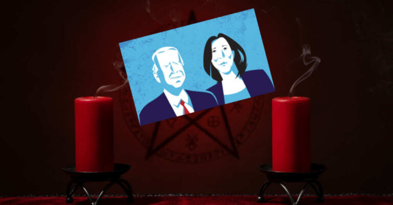 Biden-Harris 2024 Endorsed by Satanic Pedophile Cult